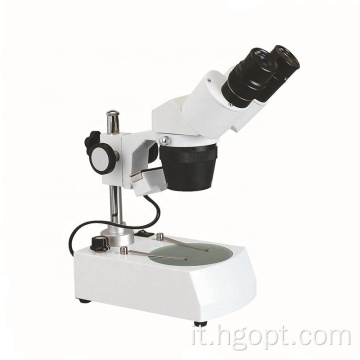 Microscopio stereo binoculare di approvazione CE per educazione